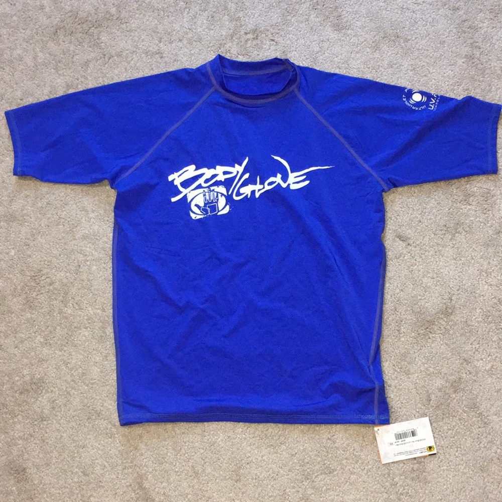 Blue Body Glove Swim Shirt (NEVER WORN)